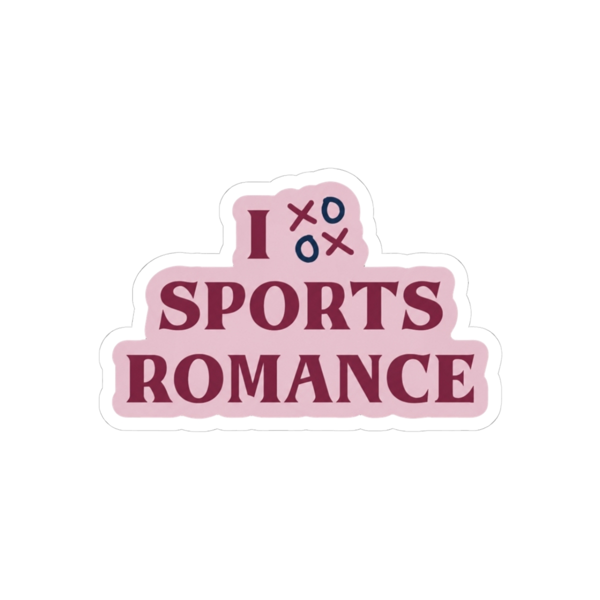 I Love Sports Romance Sticker | Emily Wilde