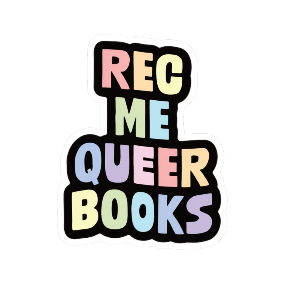 Rec Me Queer Books Sticker | Emily Wilde - alternate angle 3, merchandise